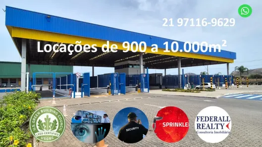 Galpão/Depósito/Armazém para alugar, 895m² no Vila São João, Queimados