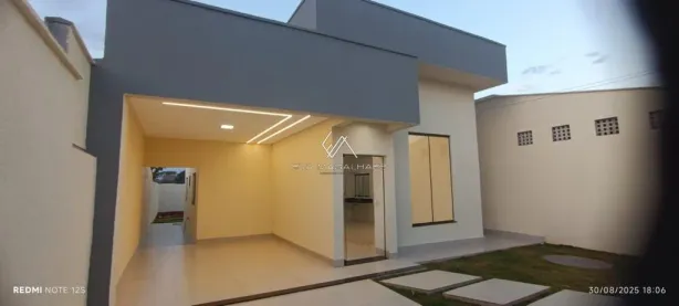 Casa com 3 Quartos à venda, 100m² no Parque Los Angeles 2ª Etapa, Goianira