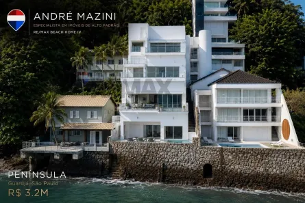 Casa de Condomínio com 4 Quartos à venda, 334m² no Loteamento João Batista Julião, Guarujá