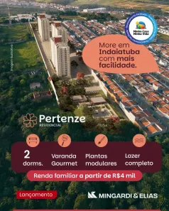 Apartamento com 2 Quartos à venda, 49m² no Jardim Hubert, Indaiatuba