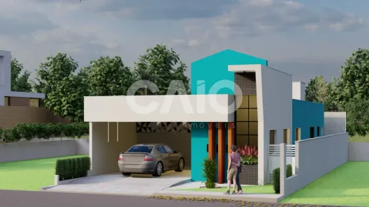 Casa de Condomínio com 3 Quartos à venda, 142m² no Cajupiranga, Parnamirim
