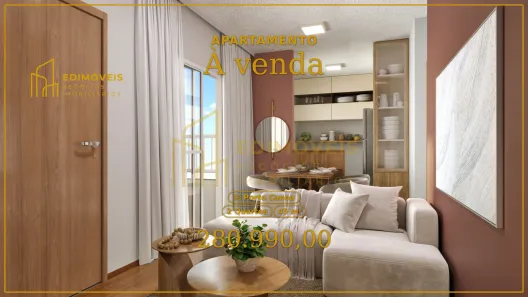 Apartamento com 2 Quartos à venda, 45m² no Porto Canoa, Serra