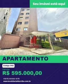 Apartamento com 3 Quartos à venda, 89m² no Juvevê, Curitiba