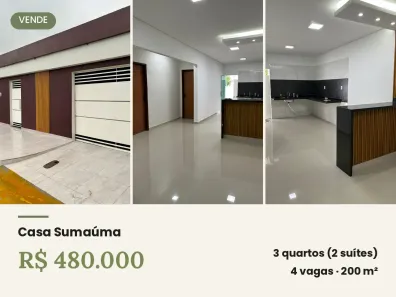 Casa com 3 Quartos à venda, 200m² no Cidade Nova, Manaus
