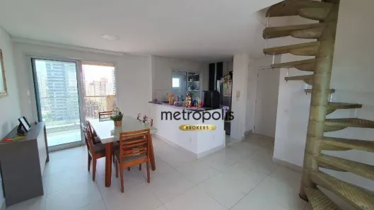 Cobertura com 3 Quartos à venda, 127m² no Jardim, Santo André