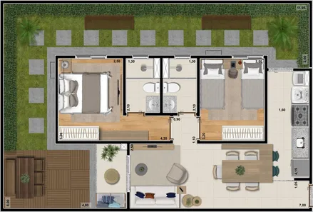 Apartamento com 2 Quartos à venda, 99m² no Jardim Itatiaia, Campinas