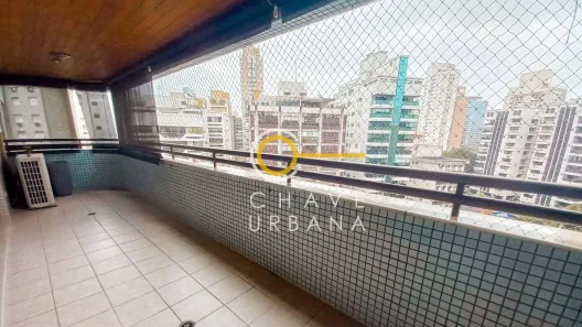 Apartamento com 4 Quartos para alugar, 214m² no Boqueirão, Santos