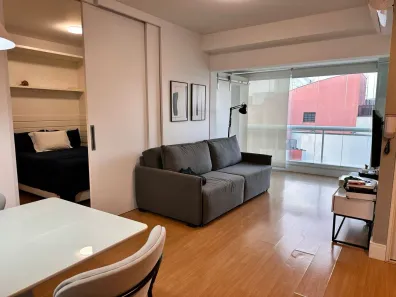 Apartamento com 1 Quarto à venda, 50m² no Cidade Monções, São Paulo