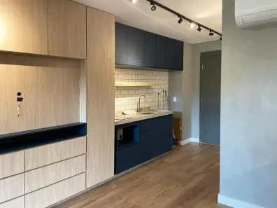 Apartamento com 1 Quarto para alugar, 27m² no Sumaré, São Paulo
