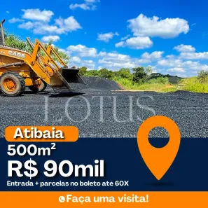 Lote/Terreno à venda, 500m² no Centro, Campo Limpo Paulista
