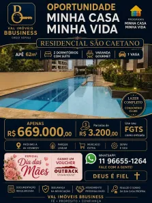 Apartamento com 2 Quartos à venda, 62m² no Boa Vista, São Caetano do Sul