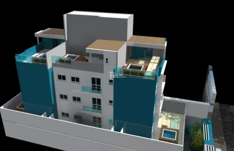 Apartamento com 2 Quartos à venda, 64m² no Paraíso, Santo André