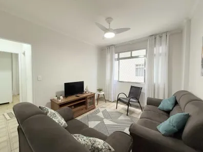 Apartamento com 2 Quartos para alugar, 74m² no Ocian, Praia Grande