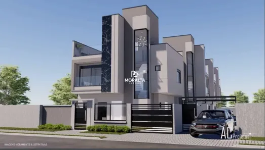 Sobrado com 3 Quartos à venda, 127m² no Capão Raso, Curitiba
