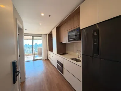 Apartamento com 1 Quarto para alugar, 28m² no Indianópolis, São Paulo