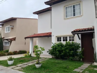 Casa de Condomínio com 3 Quartos para alugar, 170m² no Vilas do Atlântico, Lauro de Freitas