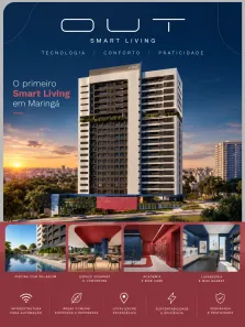 Apartamento com 1 Quarto à venda, 49m² no Jardim Aclimação, Maringá