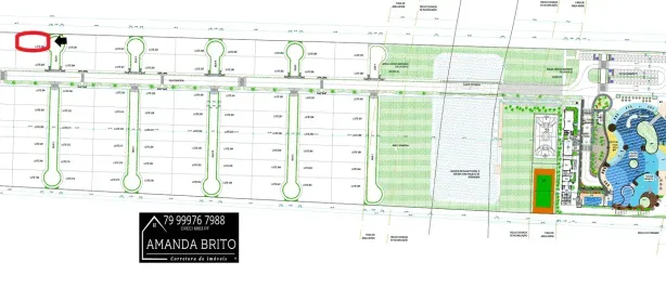 Lote/Terreno à venda, 285m² no , Barra dos Coqueiros