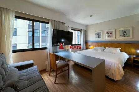 Flat com 1 Quarto à venda, 26m² no Indianópolis, São Paulo