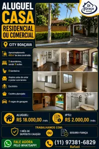 com 5 Quartos para alugar, 450m² no Boaçava, São Paulo