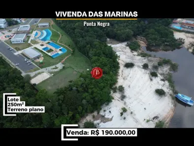 Lote/Terreno à venda, 250m² no Ponta Negra, Manaus