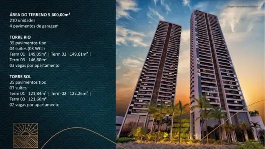 Apartamento com 4 Quartos à venda, 149m² no Boa Vista, Recife
