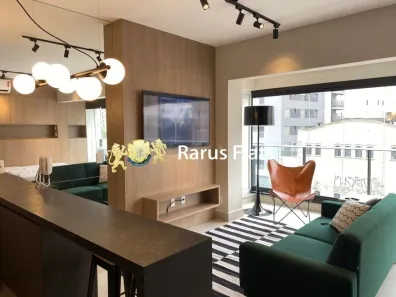 Flat com 1 Quarto para alugar, 40m² no Itaim Bibi, São Paulo