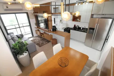 Apartamento com 2 Quartos para alugar, 58m² no Jardim Esplanada, São José dos Campos
