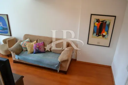 Flat com 1 Quarto para alugar, 55m² no Moema, São Paulo