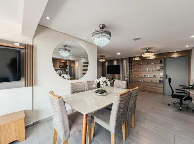 Apartamento com 3 Quartos à venda, 117m² no Boqueirão, Praia Grande