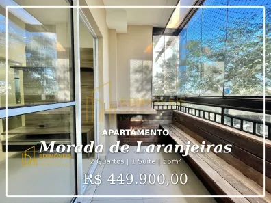 Apartamento com 2 Quartos à venda, 55m² no Morada de Laranjeiras, Serra