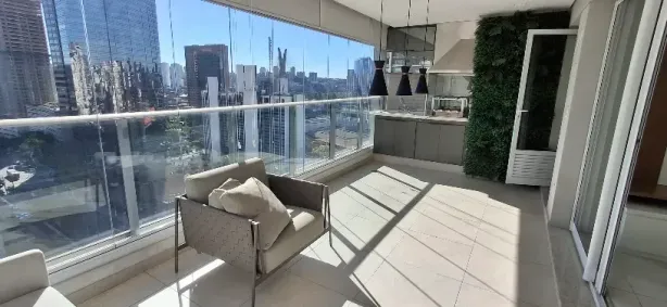 Apartamento com 3 Quartos para alugar, 135m² no Vila Gertrudes, São Paulo