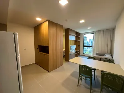 Apartamento com 1 Quarto para alugar, 38m² no Boa Vista, Recife