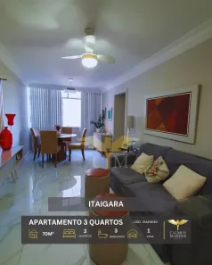 Apartamento com 3 Quartos à venda, 70m² no Itaigara, Salvador