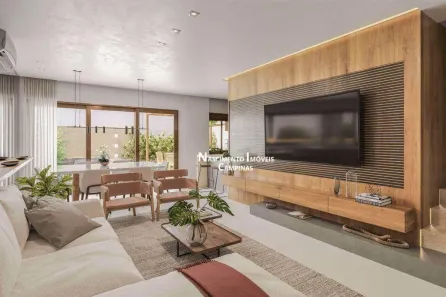Casa de Condomínio com 3 Quartos à venda, 139m² no Residencial Estância Eudóxia (Barão Geraldo), Campinas