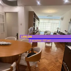 Apartamento com 3 Quartos à venda, 117m² no Leblon, Rio de Janeiro