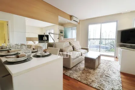 Flat com 1 Quarto para alugar, 48m² no Vila Nova Conceição, São Paulo