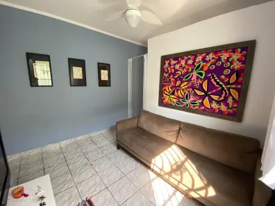 Apartamento com 1 Quarto para alugar, 45m² no Real, Praia Grande