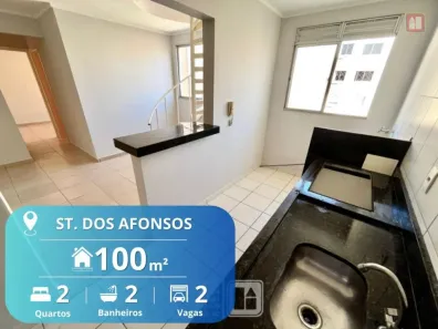 Apartamento com 2 Quartos para alugar, 99m² no Setor dos Afonsos, Aparecida de Goiânia
