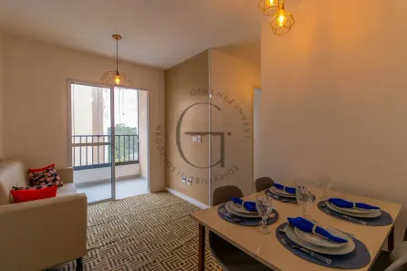 Apartamento com 2 Quartos para alugar, 43m² no Jardim da Glória, Cotia
