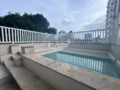 Casa com 3 Quartos para alugar, 380m² no Aparecida, Santos