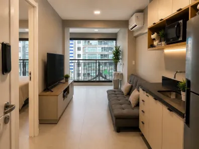 Apartamento com 1 Quarto para alugar, 39m² no Sumaré, São Paulo