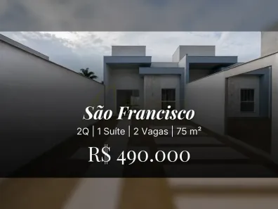 Casa com 2 Quartos à venda, 75m² no São Francisco, Serra