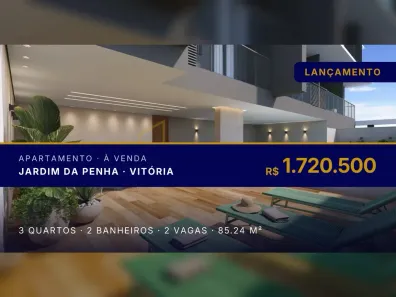 Apartamento com 3 Quartos à venda, 85m² no Jardim da Penha, Vitória