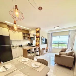 Apartamento com 3 Quartos para alugar, 71m² no Parque Amazônia, Goiânia