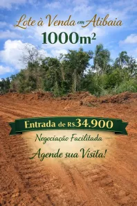 Lote/Terreno à venda, 1000m² no Tanque, Atibaia