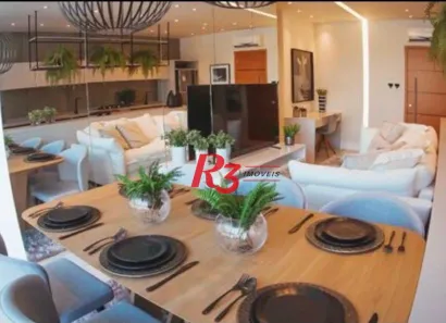 Apartamento com 2 Quartos à venda, 72m² no Paquetá, Santos