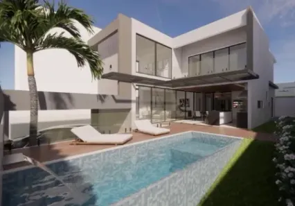 Casa de Condomínio com 4 Quartos à venda, 280m² no Alphaville (Abrantes), Camaçari