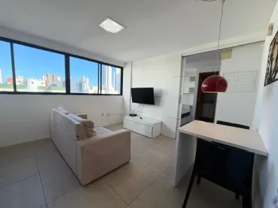 Apartamento com 1 Quarto para alugar, 33m² no Boa Viagem, Recife