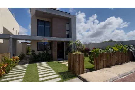 Casa de Condomínio com 4 Quartos à venda, 203m² no Barra do Jacuípe, Camaçari